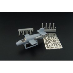 1/144 Bachem BA-349 Natter PE, Resin set for Brengun kit (2pcs)