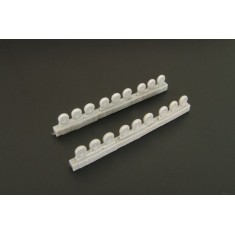 1/144 Spitfire Wheels Set (3 types of tires and spokes)