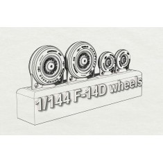 1/144 F-14D Wheels