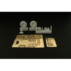 1/48 Focke-Wulf Fw 190 A8 Detail Set PE, Resin Access. for Eduard kit