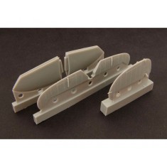 1/48 Spitfire MK.IX Control Surfaces Early Resin Access. for Airfix kit