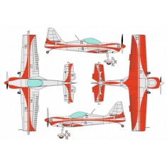 1/48 Zlin Z-50 Paint Masks for KP kit