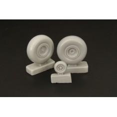 1/72 B17G Wheel Set For Academy Kit