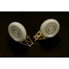 1/72 Luftwaffe Wheel Chocks 
