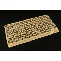 1/72 Tie Down Points (star type) for US Aircraft Carrier PE set 