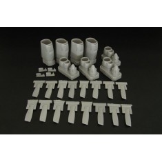 1/72 C-130 E-H Engine Resin set for Italeri kit