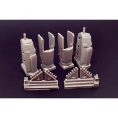 1/72 Dh 98 Mosquito Two Stage Merlin Correction set
