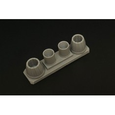 1/72 McDonnell Douglas F/A-18 E/F Hornet Exhaust Nozzles for Hasegawa kit