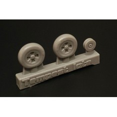 1/72 Hawker Tempest Mk.V Wheels Late