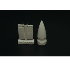 1/72 MiG-29A Radome & Closed Upper Jet Intakes for Italeri kits