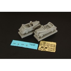 1/144 German Staff Car Cabrio Resin Kit (2pcs)