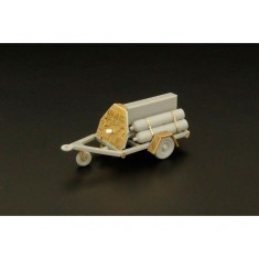 1/72 US Navy Oxygen Cart Resin Kit of USN Oxygen Cart