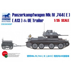 1/35 Panzerkampfwagen Mk.IV, 744 [E] (A13) with UE Trailer