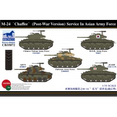 1/35 M-24 Chaffee (Post-War Version) Service In Asian Army Force