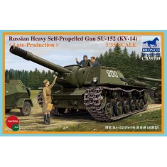 1/35 Russian Self-Propelled Gun SU-152 (KV-14) September 1943 Production