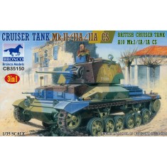 1/35 British Cruiser Tank Mk.II/IIA/IIA CS (3 in 1)