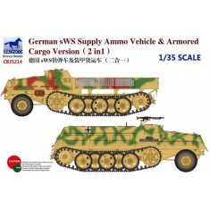 1/35 German sWS Supply Ammo Vehicle and Armoured Cargo Version (2 in 1)