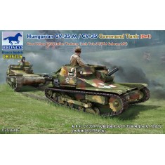 1/35 Hungarian CV-35M & CV-35 Command Tank [2in1] w/Twin 34/37M Gebauer MG