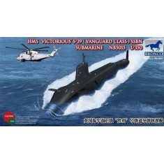 1/350 British HMS-29 'Victorious' (Vanguard Class) SSBN Submarine