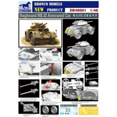 1/48 Staghound MK.III Armoured Car