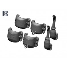 1/35 King Tiger / Jagdtiger Exhaust and Guard Set