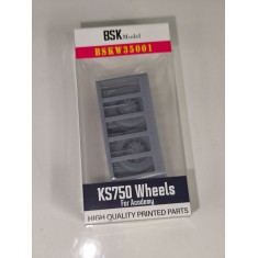 1/35 KS750 Wheels for Academy