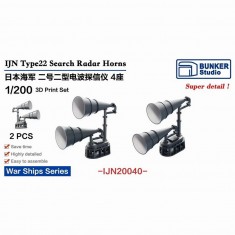 1/200 IJN Type22 Search Radar Horns (2pcs)