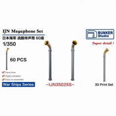 1/350 IJN Megaphone Set (60pcs)