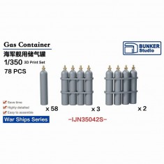 1/350 Gas Container (78pcs)
