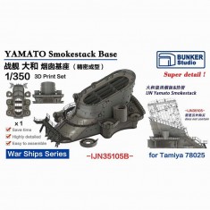 1/350 YAMATO Smokestack Base for Tamiya #78025