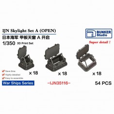 1/350 IJN Skylight Set A Open 