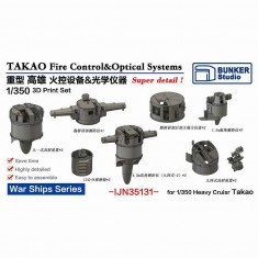 1/350 Takao Fire Control and Optical Systems Set 