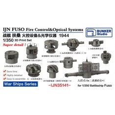 1/350 Fuso Fire Control and Optical Systems Set 