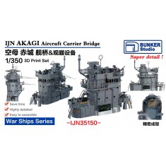 1/350 IJN AKAGI Bridge and Equipment