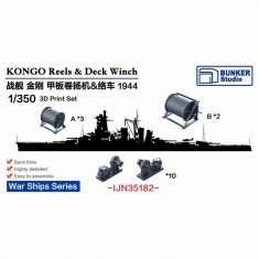 1/350 IJN KONGO Reels and Deck Winch Set