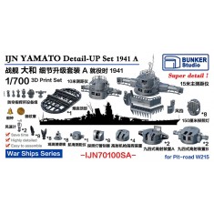 1/700 YAMATO Detail-up Set A 1941 for Pit-road W215