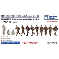 1/700 IJN Personnel #9 (80pcs)