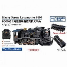 1/700 Heavy Steam Locomotive 9600 for War Ships