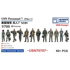 1/700 USN Personnel #7 (60pcs)