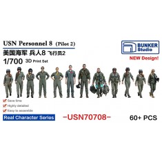 1/700 USN Personnel #8 (60pcs)
