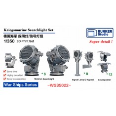 1/350 DKM Searchlight Set (30pcs)