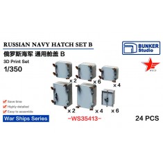 1/350 Russian Navy Hatch Set B