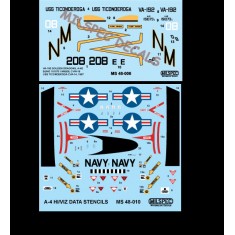 Decals for 1/48 VA-192 Golden Dragons A-4E, USS Ticonderoga 1967