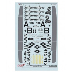 Decals for 1/32 F/A-18C Hornet VFA-86 Sidewinders 2004 