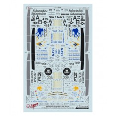 Decals for 1/72 F/A-18C Hornet VFA-86 146, 151 & 192 Sidewinders 2004 
