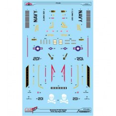 Decals for 1/72 Grumman F-14A Tomcat VF-84 Jolly Rogers