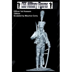 120mm French Officer Hussars
