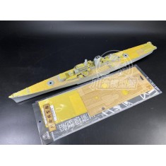 1/350 Des Moines Class Cruiser Wooden Deck & Paint Masking for Very Fire kit #VF350918