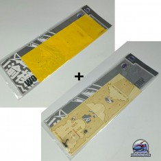 1/350 IJN Musashi Wooden Deck and Masking Set for Very Fire Hobby #BELBV350903
