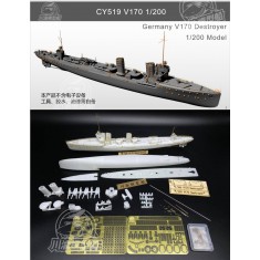 1/200 German V170 Destroyer Resin Kit